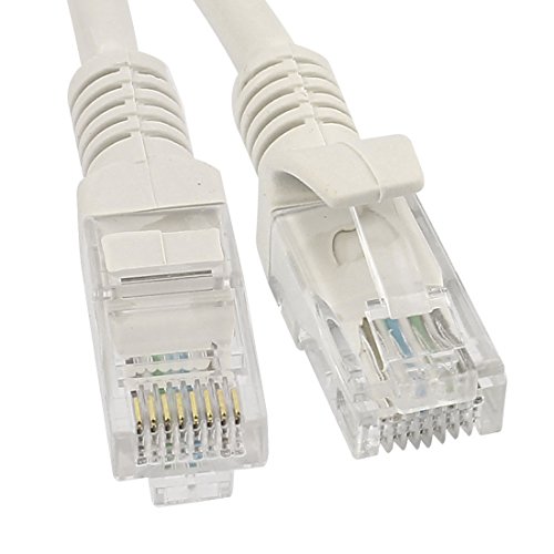 Cable Ethernet RJ-45 Cat 5e 1 m gris miniatura 1