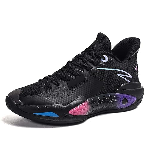 Men's Basketball Shoes Outdoor Running Shoes Breathable Anti-Slip Rebound Fitness Shoes Classic Sneakers