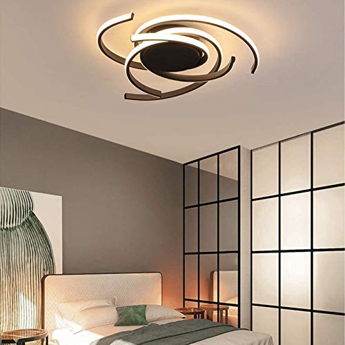 Éclairage pour living r blanc dimmable avec télécommande et design moderne