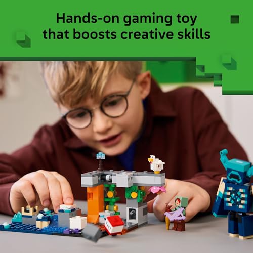 LEGO Minecraft The Warden Encounter Kids Toy - Collectible Building Set for Boys and Girls 7+- with Silent Ranger Minifigure - Great Birthday Gift for Gamers and Kids Who Love Minecraft Toys - 21274 - image 5
