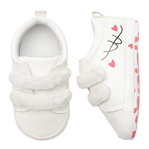 Xinantime Chaussures Bébé, Toddler Bébé Nouveau-né Filles Garçons Coeur Impression Graffiti Chaussures à Semelle Souple Chaussure