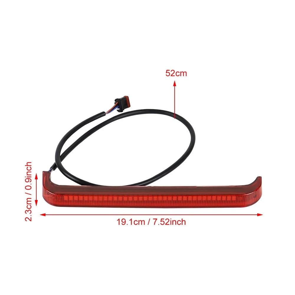 Moto Faros Freno Trasero​ Para Motocicleta, Luces LED Intermitentes