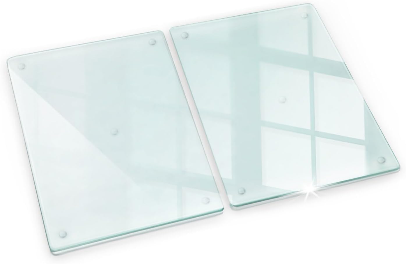 Planche à découper résistante aux rayures transparente pour cuisine moderne 2x40x52