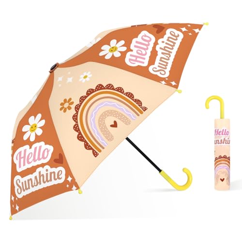 Parapluie Canne Enfant avec Motif Mignon Idéal Cadeau Fille et Garçon