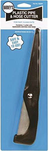Harvey's 093055 Plastic Pipe/Hose Cutter, 1-1/4 - 2 in ID, Stainless Steel