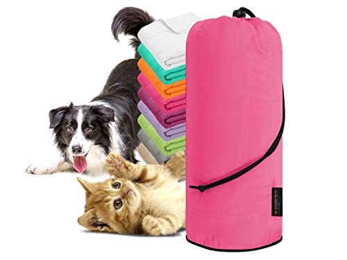 Emily´s Check Tierdecke Hundedecke Katzendecke universell einsetzbar 1585.2313, 135 x 200 cm, rosa Cover