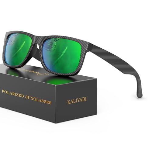 Image of KALIYADI Sunglasses-Men Polarized-Sunglasses for Men: Classic Sun Glasses for Driving Fishing Golf with UV400 Protection