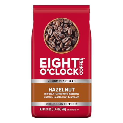 Eight O'Clock Coffee Hazelnut Whole Bean Coffee