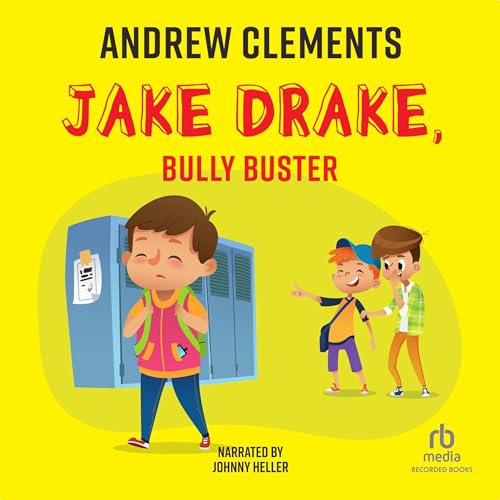 Jake Drake Audiolibro Por Andrew Clements arte de portada