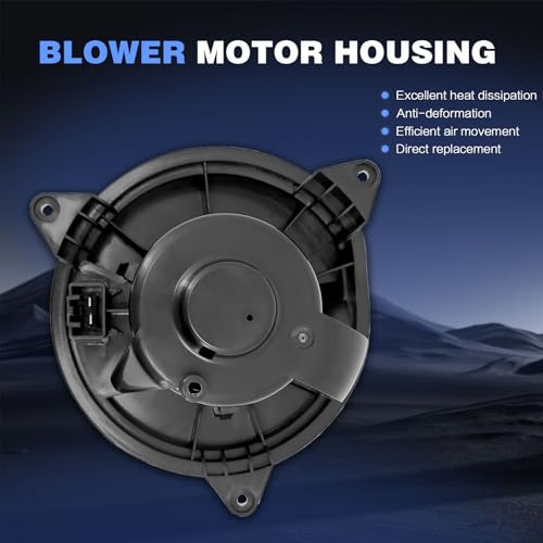 Image of HVAC Blower Motor Compatible with Ford Focus 2000 2001 2002 2003 2004 2005 2006 2007, 2010-2013 Ford Transit Connect Blower Motor Fan Air Conditioning and Heating, Replaces# 700105, YS4Z19805AB