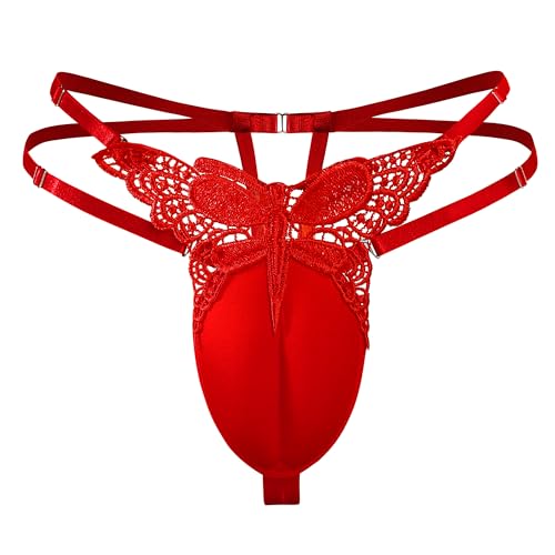 DTODWW Mens Hiding Gaff Panties Thicken Underwear Thongs Adjustable G-strings Thongs Nightwear