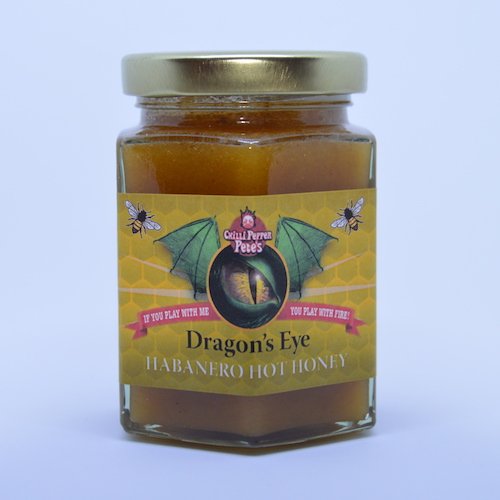 Chilli Pepper Pete's Dragon's Eye Habanero Hot Honey (250g)