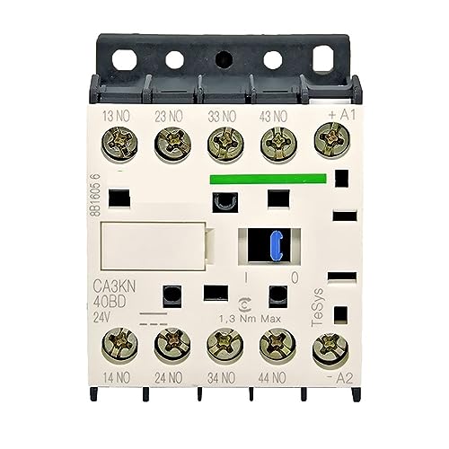 Relais TeSys K CA3KN40BD Schneider 4NO 24V DC, l'excellence de la commutation industrielle
