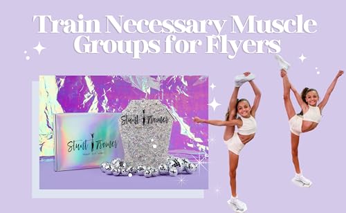 image for Stunt Trainer Flyer Cheer Stand for Cheerleader Balance & Flexibility 