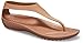 Crocs Women's Serena Flips | Sandals for Women, Bronze/Bronze, 8 Women