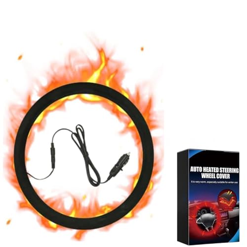 2025 New Heated Steering Wheel Cover, Steering Wheel Warmer for Car with...