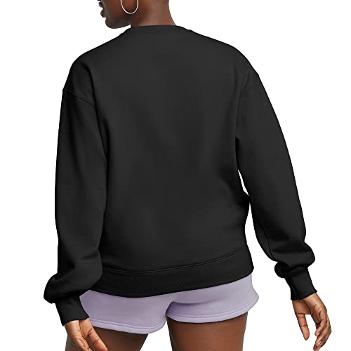 Hanes Originals Women's Fleece Sweatshirt, Midweight Sweatshirt for Women, Placed Flowers3