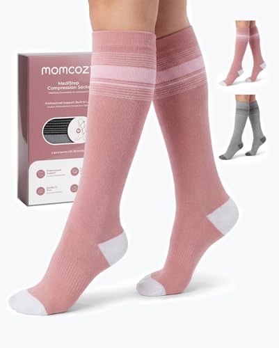 Momcozy Medical Grade Compression Socks, 20-30 mmhg & FDA Registered