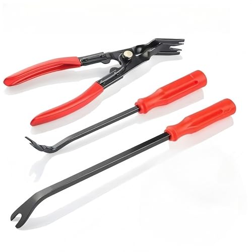 Conjunto de ferramentas de remoção de acabamento automático, kit de alavanca de porta de painel de c