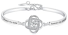 9_for Sister_Love Knot_White Gold