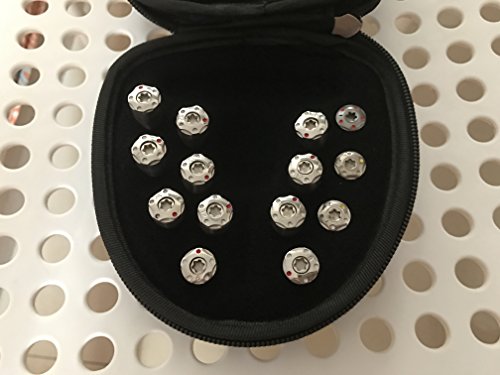 14x Golf Weights Screw for 2017 Taylormade Spider Tour Putter Red Black Silver R11 R1 R9 R1 R7 Driver (1 1 2 2 4 4 6 6 8 8 10 10 12 12g)