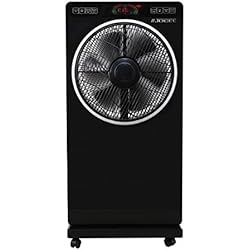 Ventilador Jocel Jocel JVSP030511 Ventilador Nebulizador, 80 W, Plástico, 3 Velocidades, Negro
