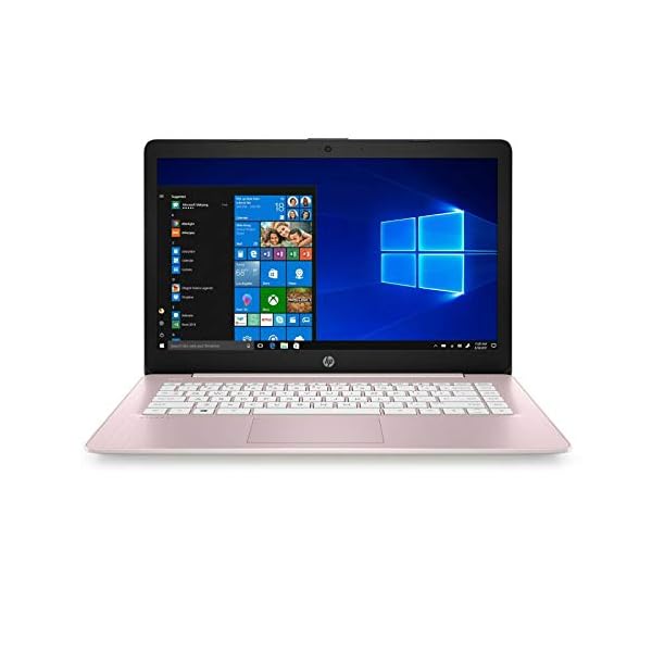 HP-Stream-14-Pink-Celeron-N4000-4-GB-RAM-64-GB-eMMC-Storage-14-LCD-Wireless-Bluetooth-Webcam-Windows-10-S HP Stream 14 Pink - Celeron N4000 - 4 GB RAM - 64 GB eMMC Storage - 14" LCD - Wireless - Bluetooth - Webcam - Windows 10 S