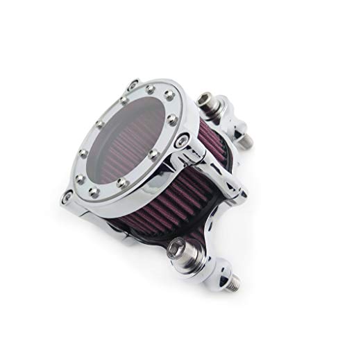 Xkh- Chrome Air Cleaner Intake Filter System Kit Compatible With Harley Sportster Xl 883 1200 04-15 [B01Nboutgh] #TOP5