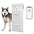Power Pet Automatic ROLL UP Door by High Tech Pet Brand, Motorized Panel Rolls Up, Pet Collar Operated, Manual & WiFi App Control, Security Lockout Panel, 24/7 Exit & Entry Timers (Large, Door Mount)