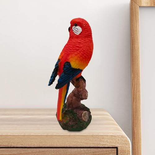 Statue de perroquet décoration maison et modèle d'oiseau décoratif de table - 4