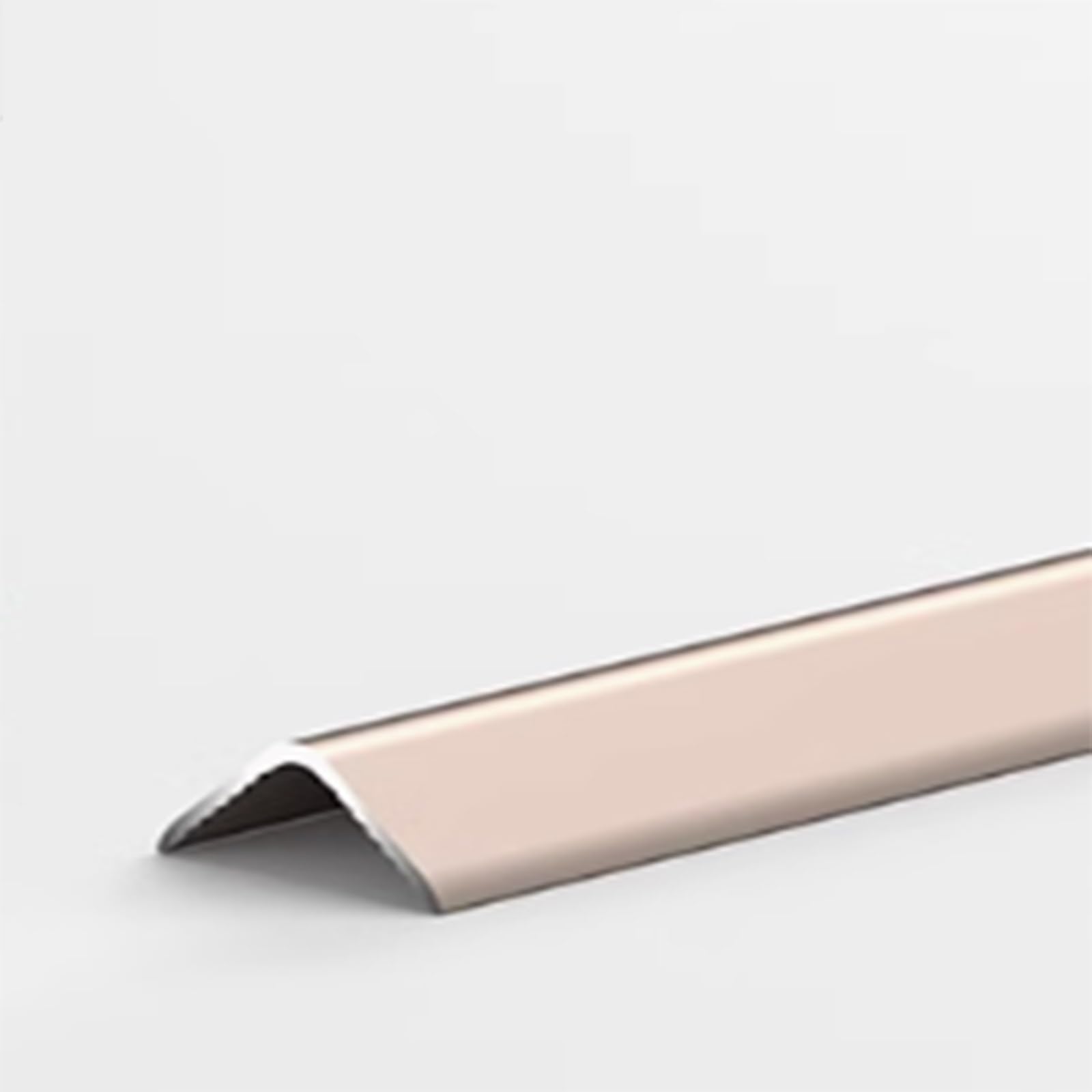 Eckenschutz für Wände, selbstklebend, Aluminium, Ed-Guard, 1 cm breit x 110 cm lang, Rand für babysicheres Fell, einfach zu installieren