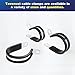 Tavonuxt 52PCS Cable Clamps Assortment Kit, 6 Sizes (1/4