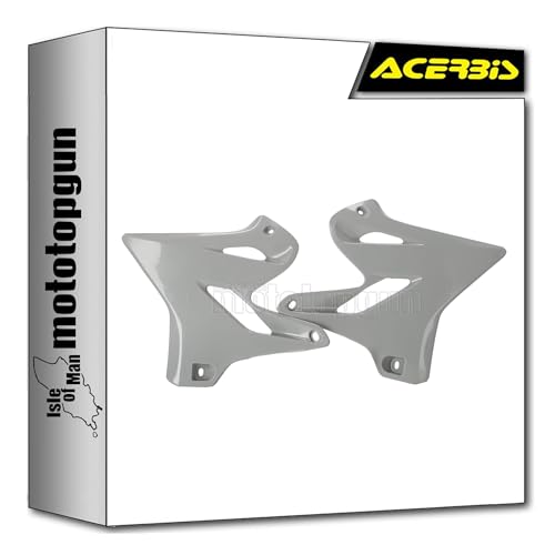 Radiator scoops Acerbis gris pour réparer le carénage Yamaha WR 250