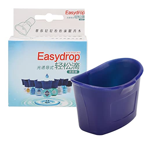 Mrisata Eyedrop Eye Drop Dispenser 12×8×3 Portable Eyedrop Help Applicator Bottle Tool Home Care Accessory Eye Eye Dropper