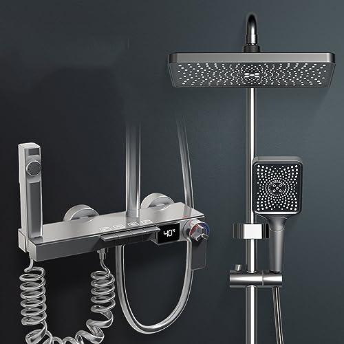 Ensemble de douche intelligent anti-brûlure à eau mélangée