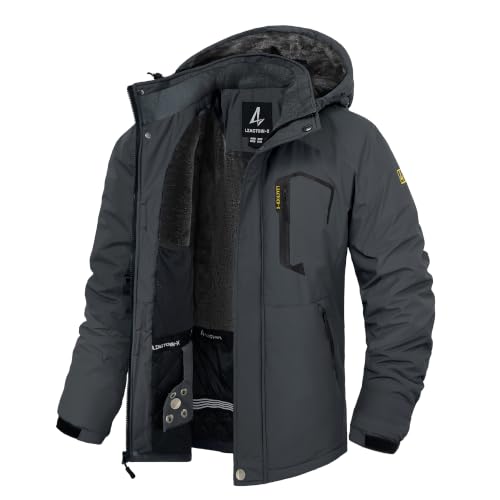 Image of Mens Winter Coats Puffer Waterproof Ski Insulated Jacket