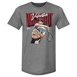 500 LEVEL Valentin Vacherot Tennis Men's Premium T-Shirt (Tri Gray, Large)