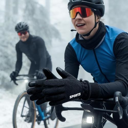 Manoplas de nieve calefactables para hombre con protección impermeable total 3