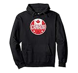 Canada Ice Hockey Flag Jersey Supporter Canadian Fan Gift Pullover Hoodie