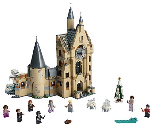 LEGO Harry Potter Hogwarts Clock Tower 75948 Build and Play Tower Set with Harry Potter Minifigures, Popular Harry Potter Gift and Playset with Ron Weasley, Hermione Granger and more (922 Pieces)