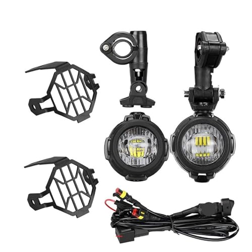 Phares moto phare antibrouillard LED de remplacement pour feux auxiliaires MT09