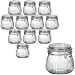 Produktbild gouveo 12er Set Vorratsgläser 500 ml geriffelt mit Bügelverschluss - Bügelgläser aus Glas mit Drahtbügelverschluss - Aufbewahrungsgläser mit luftdichtem Deckel (BG500R)