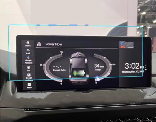 Verre trempé pour écran navigation Accord Hybride 2023 film protecteur GPS 12.3 pouces