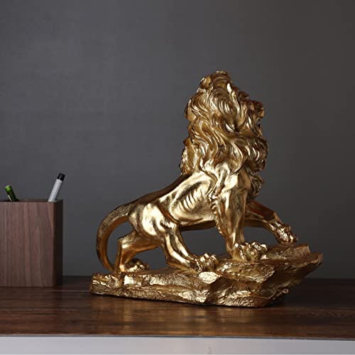 Statue lion objet décoration maison à offrir pour une crémaillère originale - 4