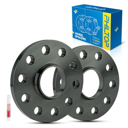 PHILTOP 5x4.5 Wheel Spacers (0.5 inch) 60.1mm bore, 2pcs