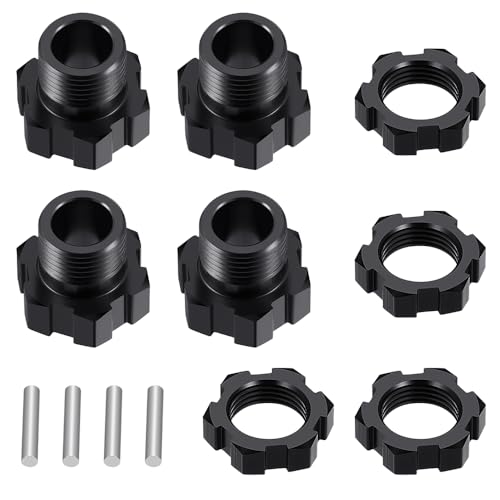 MOHERO 4Pcs RC Wheel Hex Hubs Adapter for 1/8 Kraton 6S EXB RC Car Truck Upgrade Parts