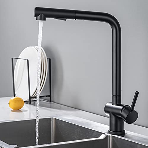 Robinets mélangeurs d'évier de cuisine blanc pour îlot central moderne - 2