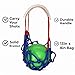 Amber Athletic Gear Braided Shot Put Carrier Braided Track and Field Shot Put Carrier Shot Put Carrier Bag for Track & Field Equipment Large