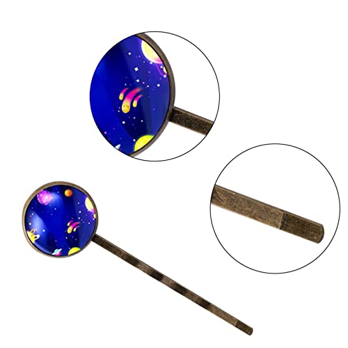 Épingles à cheveux Space Galaxy Planet pour fixer les mèches rebelles