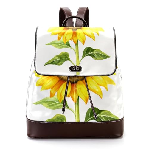 Sac à dos de voyage compact 10.5x5x12.5 in avec motif floral élégant